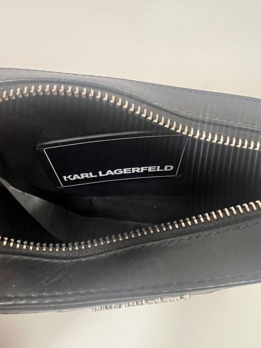 Мъжка кожена чанта Karl Lagerfeld