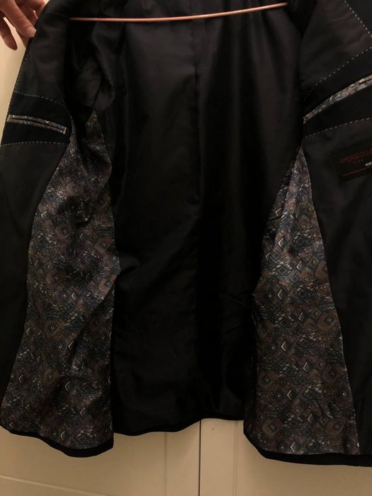 Синий пиджак для школьника