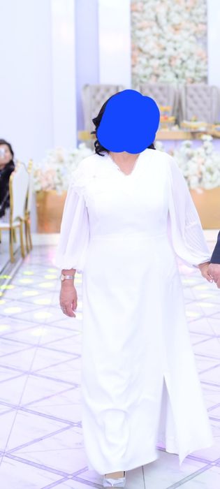 Платье белое женское