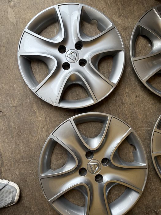 Set Capace Originale Logan Sandero Docker R16 jante structurate