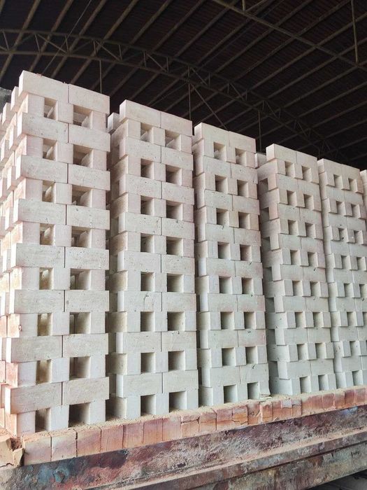 Кирпич жженый, пишган ғишт, g'isht, гишт, Тешик гишт