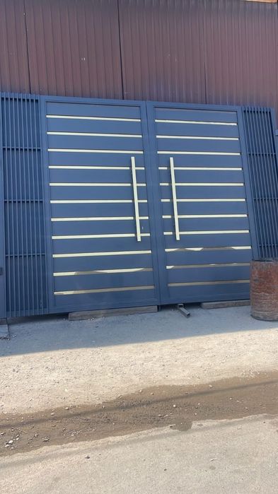 Варота навес рещетки