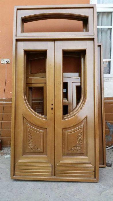 Yog'ochdan yasalgan eshik va derazalar. MDF, Akfa ham mavjud