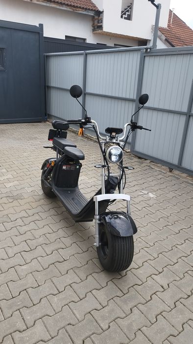 Scuter electric CityCoco tip Harley cu furca dubla INMATRICULAT