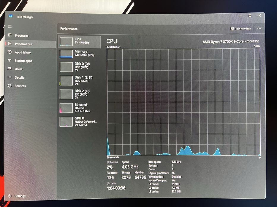 PC Gaming Ryzen 7 3700X / GTX 1060 6GB / 16GB RAM / Sursa 750w