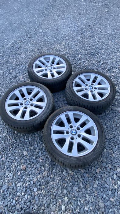 Jante bmw cu cauciucuri de iarna 215/45/r16 dot 2025