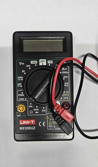 Multimetru tester tensiune digital 830B cu afisaj LCD