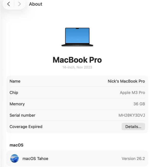 Apple MacBook Pro 14" M3 Pro - Performanță Excepțională