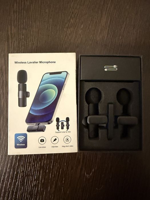 Петличный микрофон для iphone lightning