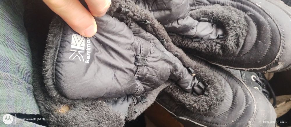 Дамски ботуши не пускат вода