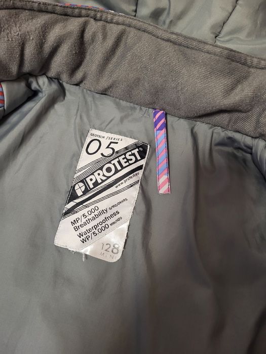 Geaca ski fete 128 cm