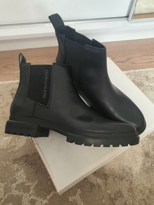 Ghete cizme piele Calvin Klein (Tommy,guess)