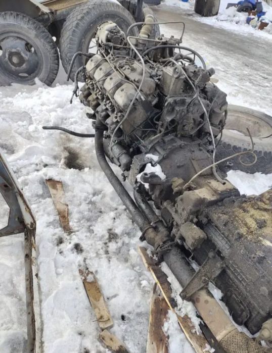 Мотор на КамАЗ. Подходит для камаз