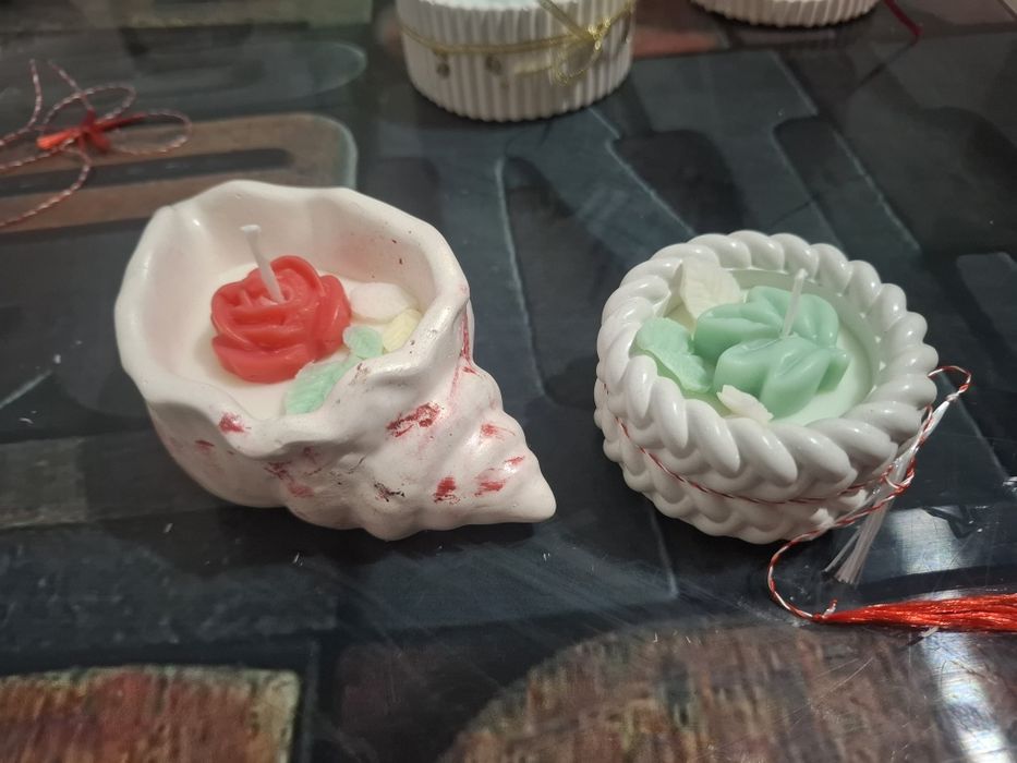 Lumanari parfumate din ceara de soia