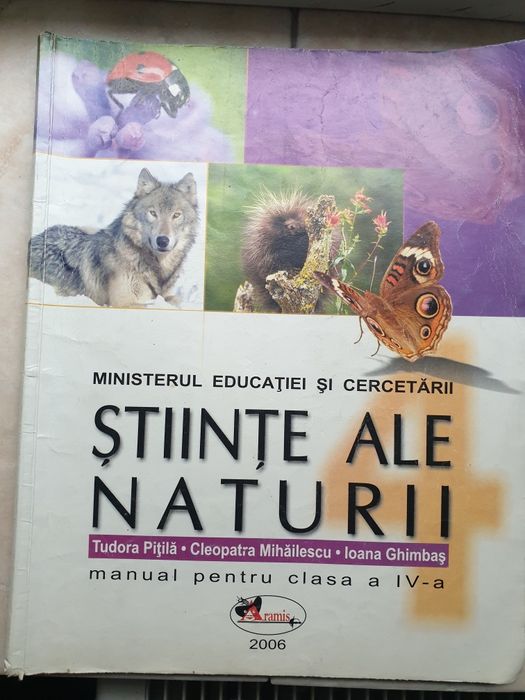 Manuale școlare  vechi in engleza si română, 10 lei