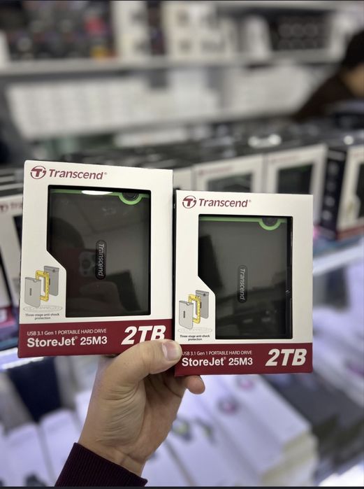 Внешние жесткие диски transcend sandisk