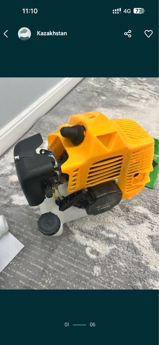 Бензиновый триммер для травы