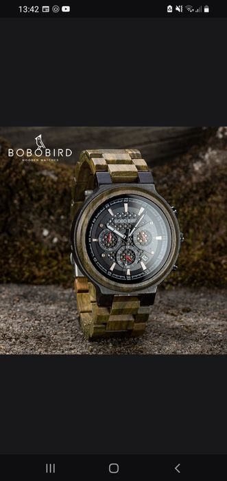 Часы "bobobird" бамбук