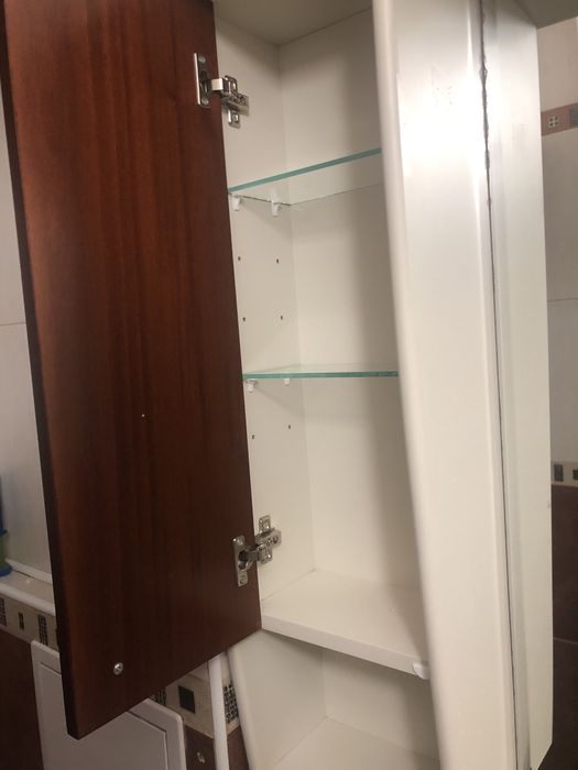 Шкаф за баня (горен и долен) с огледало и мивка Ideal Standart