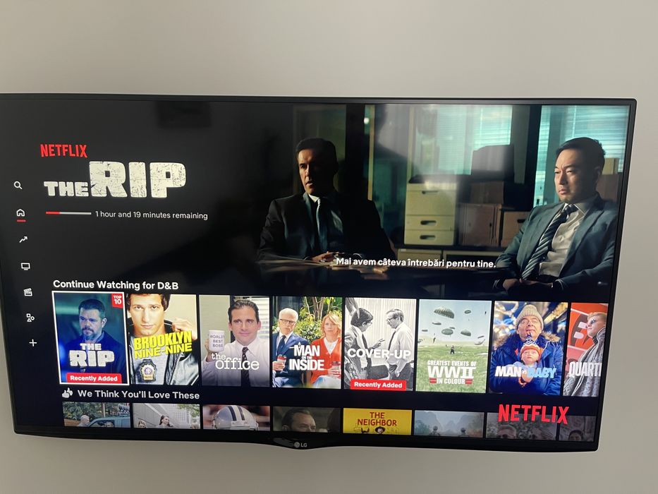 Tv LG ultra hd 102 cm diagonala