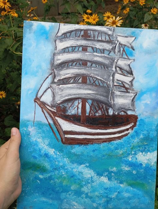 Продам Картины масляные краски.