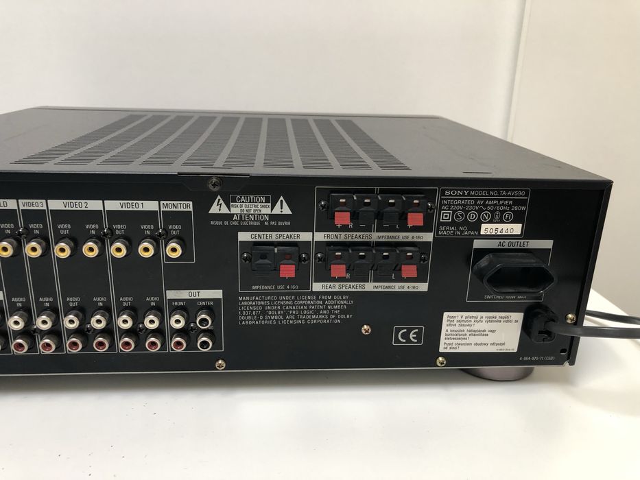 Sony TA AV 590 (Japan)