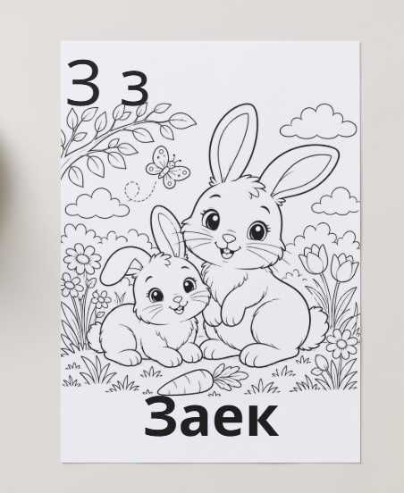 Книжка за оцветяване „Българската азбука“