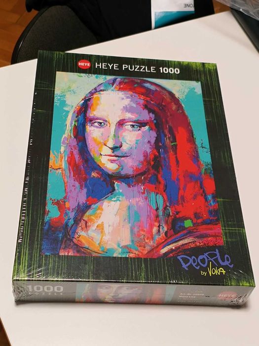 Пъзел, нов, Heye 1000 части, Мона Лиза