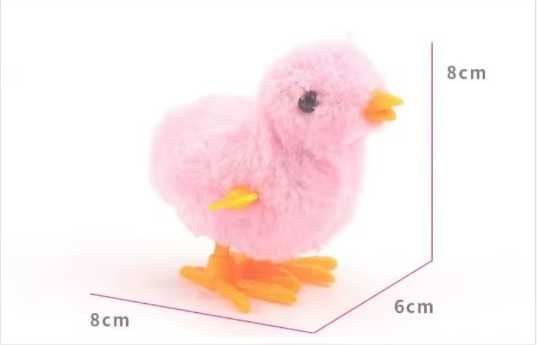 Играчка подскачащо пиле механична