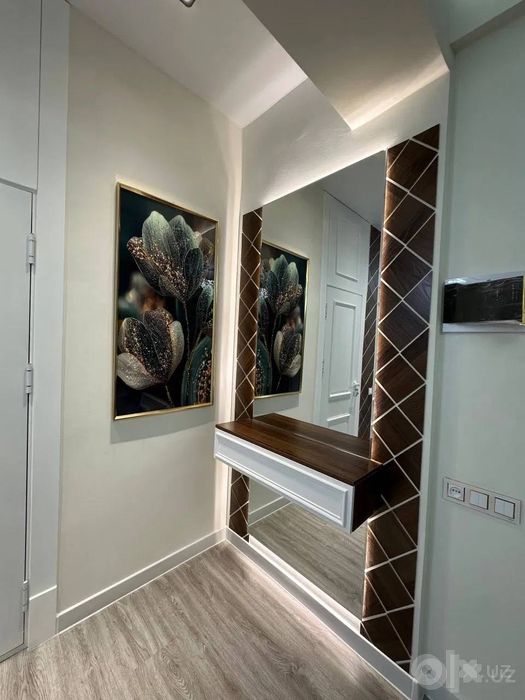 2-комнатная 50 м² с ремонтом, ЖК Poytaxt Residence, Махтумкули