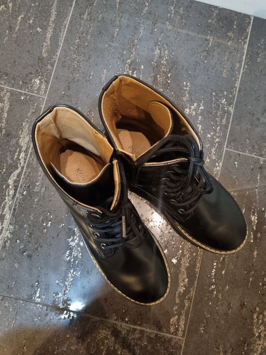 Сапоги кожа производства Корея