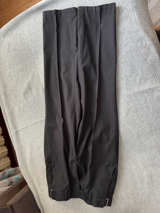 Классические черные брюки (детские, подростковые) на 8-10 лет