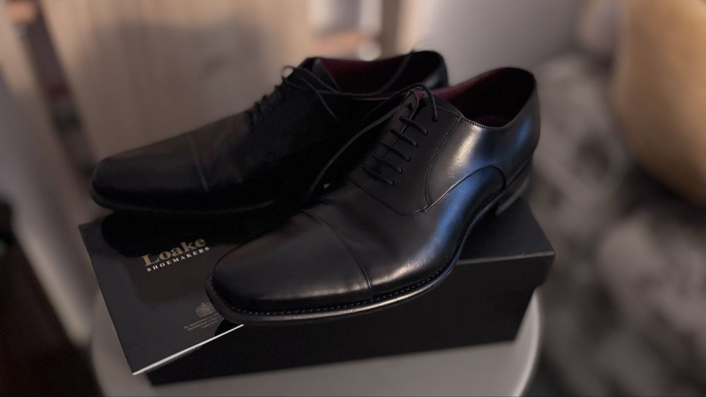 Pantofi de lux din piele,  Loake, 43
