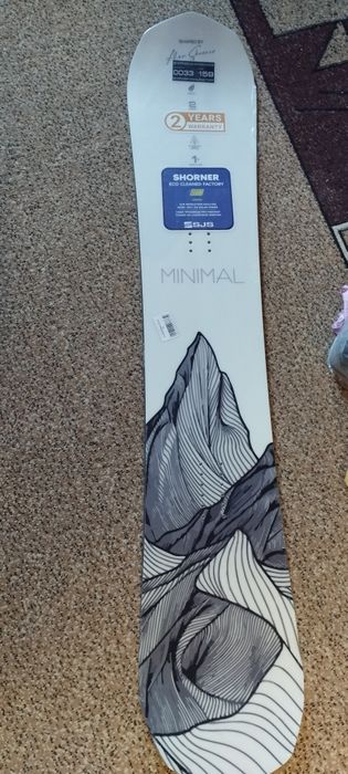 Новый сноуборд SHORNER MINIMAL