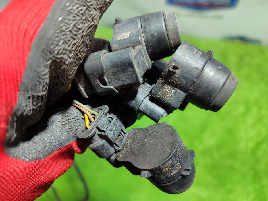 INSTALATIE + SENZORI PARCARE PDC BARA SPATE MINI COOPER R56 BMW E87 E90 X1 / COD OEM 6934308 / 66206934308 2005-2014