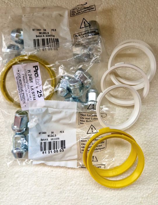 Prezoane /piulițe jante M12x1.5 si 14x1.5