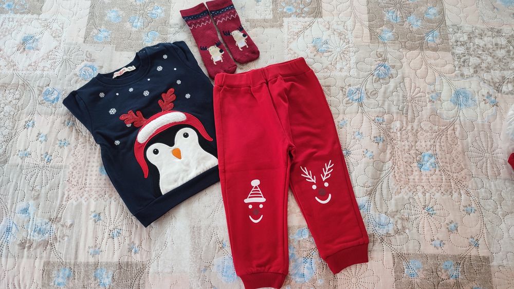 Коледни дрешки 92 см.