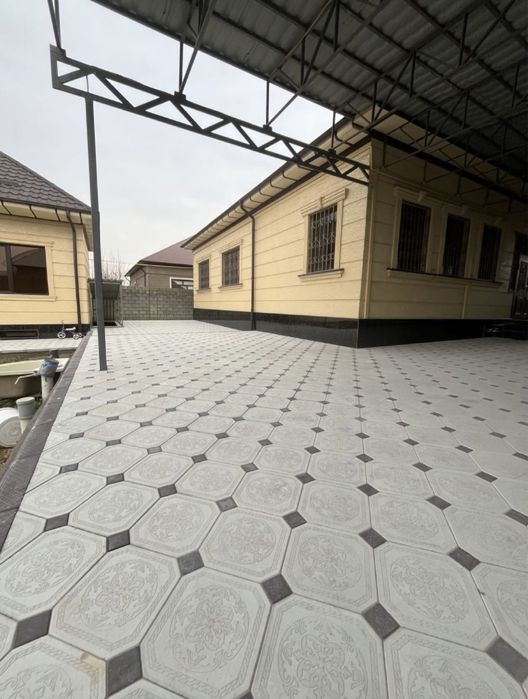 Укладка брусчатки