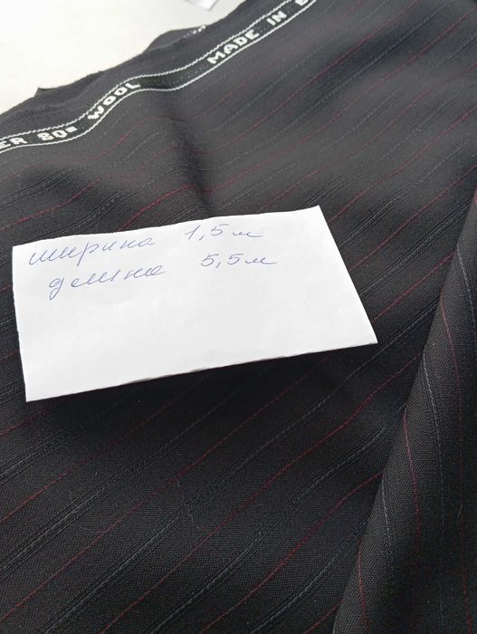 Ткань 100%  английская шерсть