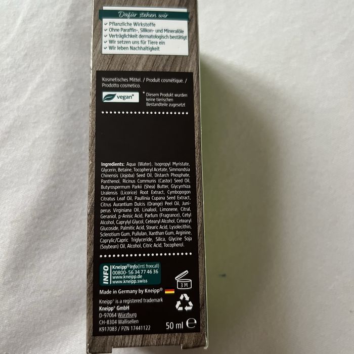 Crema de fata barbati Kneipp