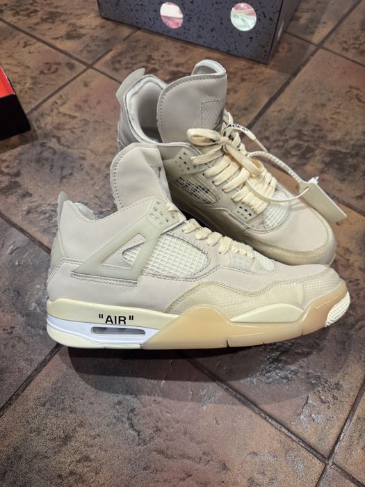 Обувки Jordan off-white “sail”; размер 46 EU София 7-ми 11