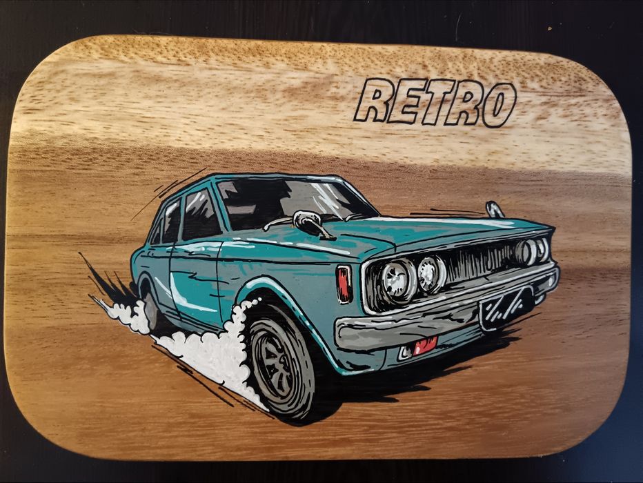 Oldsmobile с акрилни бои