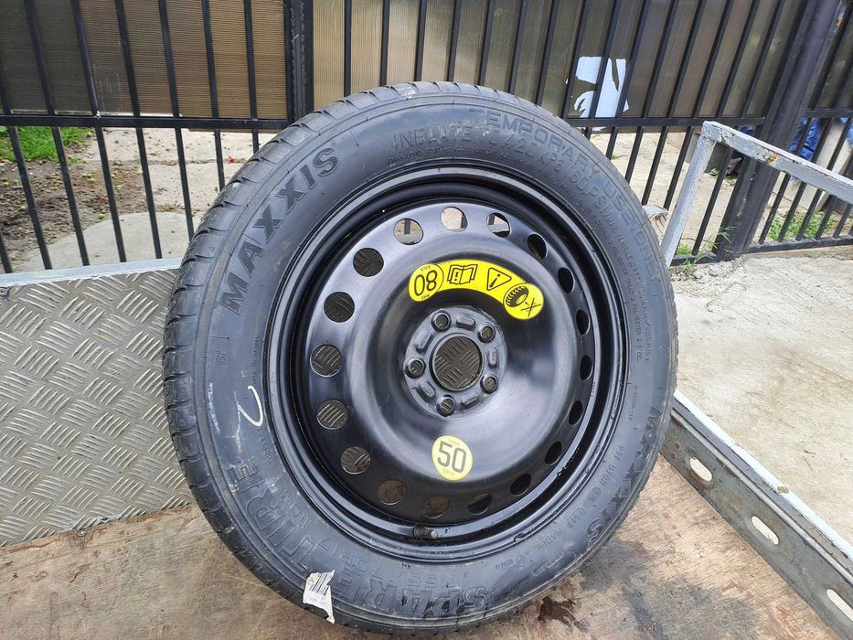 Roata de rezerva noua Ford Kuga Jaguar E-pac F-pace 155 70 R17 5x108