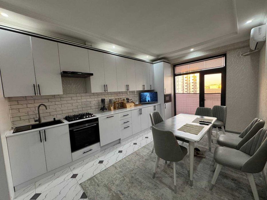 4х комнатная квартира 117кв/м, без глухих комнат, Смарт Сити