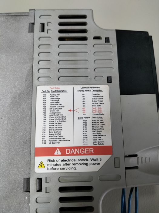 Convertizor de frecventa Allen Bradley 1,5 kw si de  3,7kw