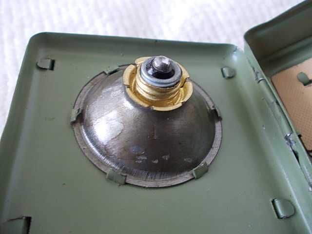 Старо железничарско фенерче 4 цвята