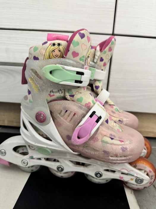 Продаю роликовые коньки для девочки 5-6 лет