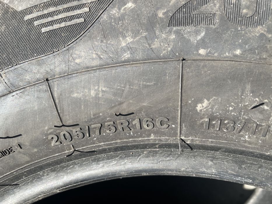 Anvelope set 2 buc GitiVan 205/75 R 16C Dot 2022