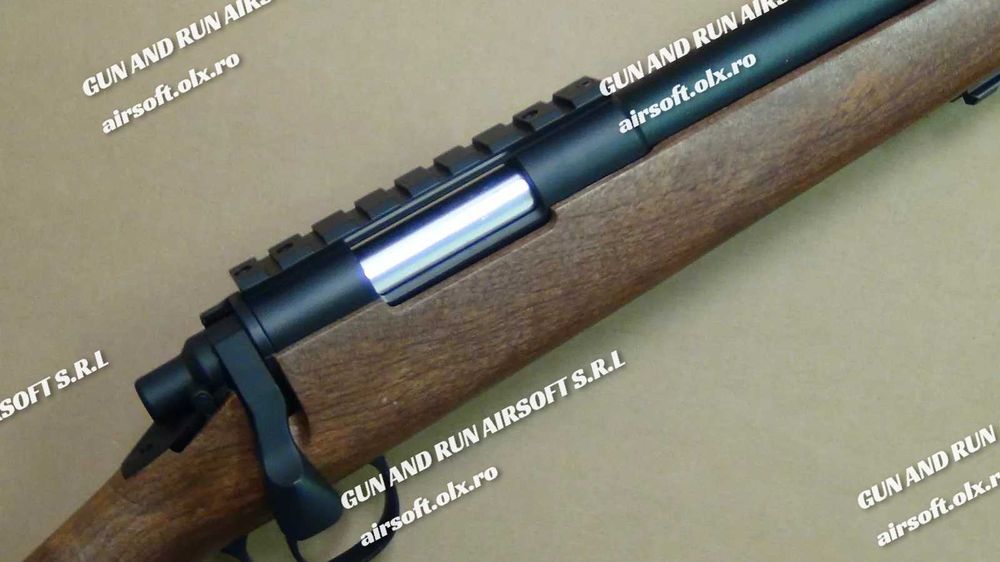 *SUPER ARMA* - PUSCA Cu Luneta Airsoft Manuala MODIFICATA!! Pe Arc ~~