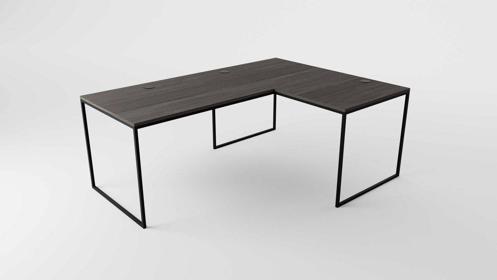 Лофт стол компьютерный угловой STEEL DESK PRO от Max Loft